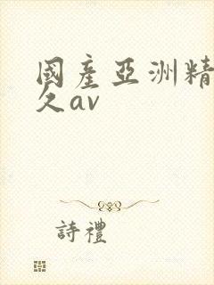 国产亚洲精品久久av