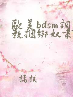 欧美bdsm调教捆绑奴隶美女
