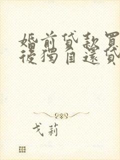 婚前贷款买房婚后独自还贷