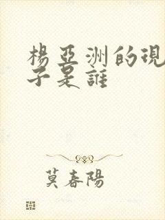 杨亚洲的现任妻子是谁