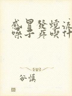 感冒发烧流鼻涕嗓子疼吃什么药