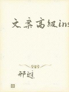 文案高级ins