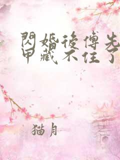 闪婚后傅先生马甲藏不住了31章