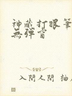 神藏打眼笔趣阁无弹窗