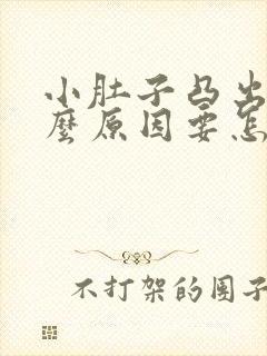 小肚子凸出来什么原因要怎么减肥