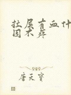 拉屎有血什么原因不疼