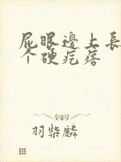 屁眼边上长了一个硬疙瘩