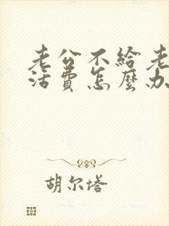 老公不给老婆生活费怎么办