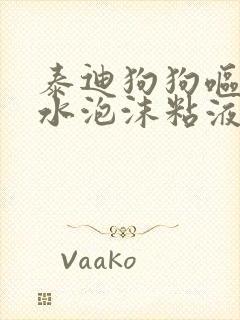 泰迪狗狗呕吐黄水泡沫粘液吃什么药