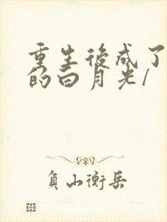 重生后成了皇帝的白月光/