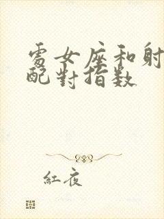 处女座和射手座配对指数