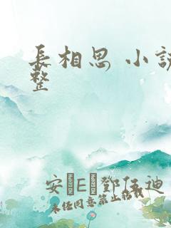 长相思 小说完整