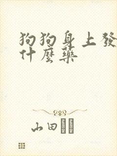 狗狗身上发痒用什么药