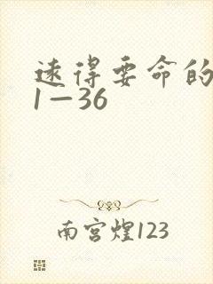 远得要命的爱情1—36