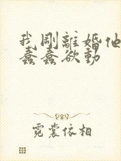 我刚离婚他们就蠢蠢欲动