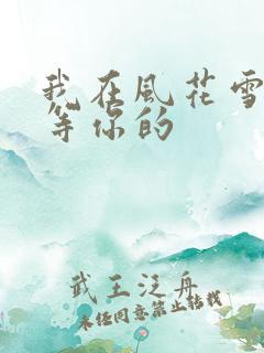 我在风花雪月里等你的