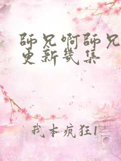 师兄啊师兄每周更新几集