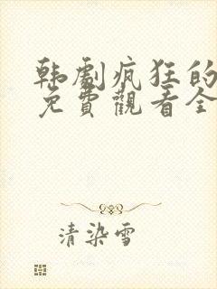 韩剧疯狂的爱情免费观看全集