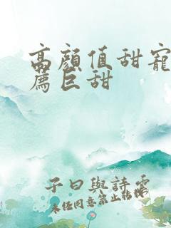 高颜值甜宠剧推荐巨甜