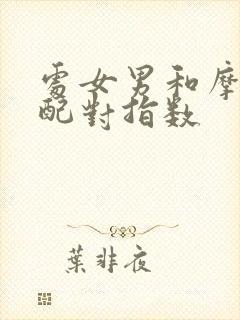 处女男和摩羯女配对指数