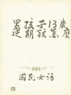 男孩子13岁叛逆期该怎么沟通