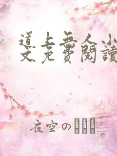 道上无人小说全文免费阅读