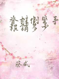 脊椎侧弯手术能报销多少