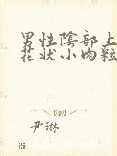 男性阴部上长菜花状小肉粒