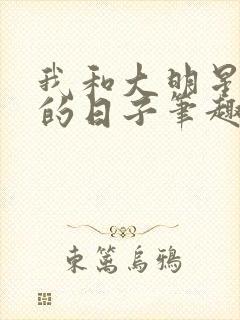 我和大明星闪婚的日子笔趣阁