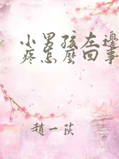 小男孩左边蛋蛋疼怎么回事