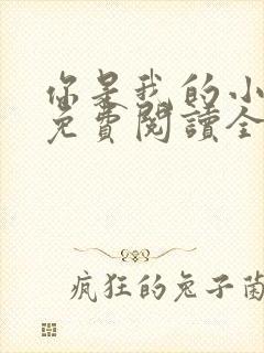 你是我的小确幸免费阅读全文