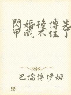 闪婚后傅先生马甲藏不住了