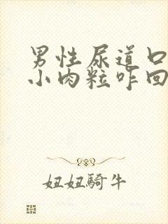 男性尿道口上张小肉粒咋回事