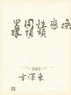 男同性恋操屁股眼视频