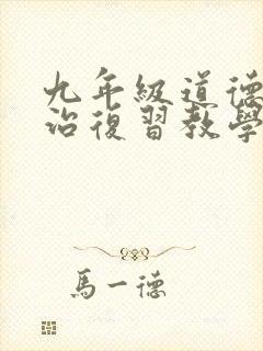 九年级道德与法治复习教学计划