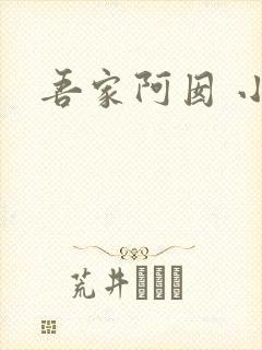 吾家阿囡 小说