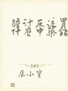 胆汁反流胃炎吃什么中药能治好