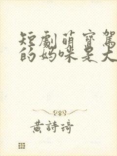 短剧萌宝驾到我的妈咪是大佬免费看