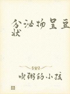 分泌物呈豆腐渣状