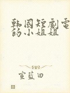 韩国短剧电影我的小姐姐