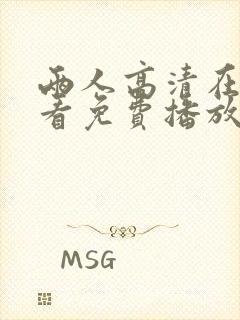 两人高清在线观看免费播放电视剧