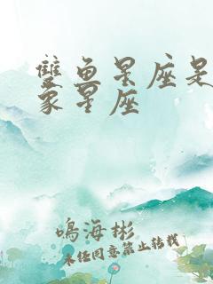 双鱼星座是什么象星座