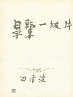 日韩一级片中文字幕