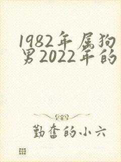 1982年属狗男2022年的运势和婚姻