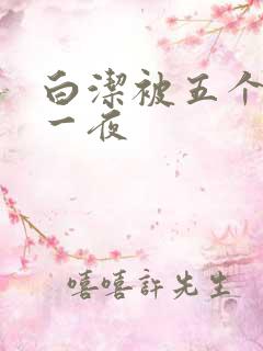 白洁被五个人玩一夜