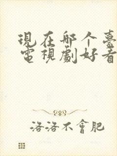 现在哪个台播的电视剧好看