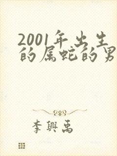 2001年出生的属蛇的男孩命运