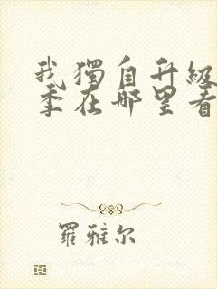 我独自升级第二季在哪里看