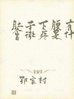 肚子下腹有时候会微疼是什么原因