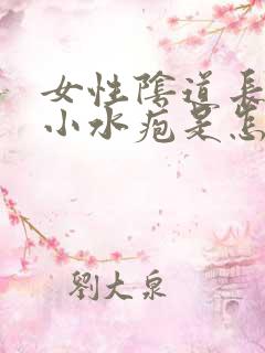 女性阴道长很多小水疱是怎么回事